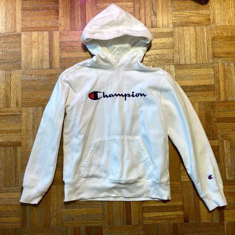 Champion® Script Graphic Hoodie